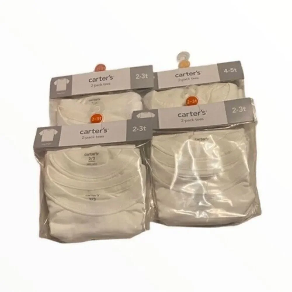 4-2-pack Carters Cotton Undershirts